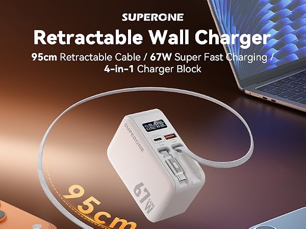 Retractable Wall Charger