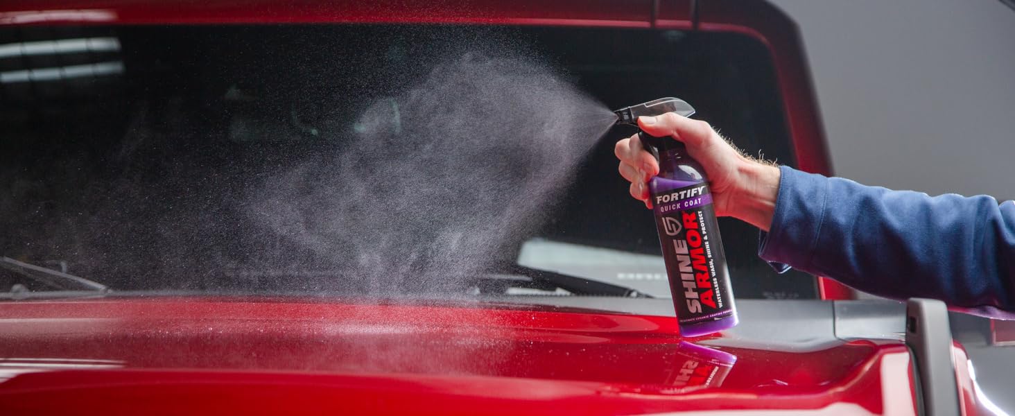 Quick Detailing Spray with Fortify Quick Coat product by Shine Armor