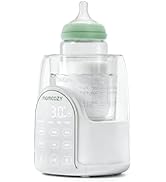 Momcozy NightPro Baby Bottle Warmer for Breastmilk, Built-in Night Light, BPA-Free Tritan, Fulles...