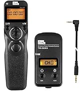Pixel Remote Timer TW283-E3 LCD Multi-Function Shutter Remote Release Timer Controller Adapter Co...