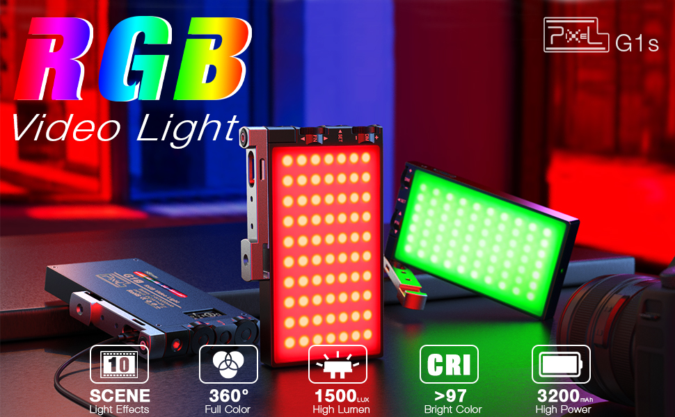 RGB LED VIDEO LIGHT