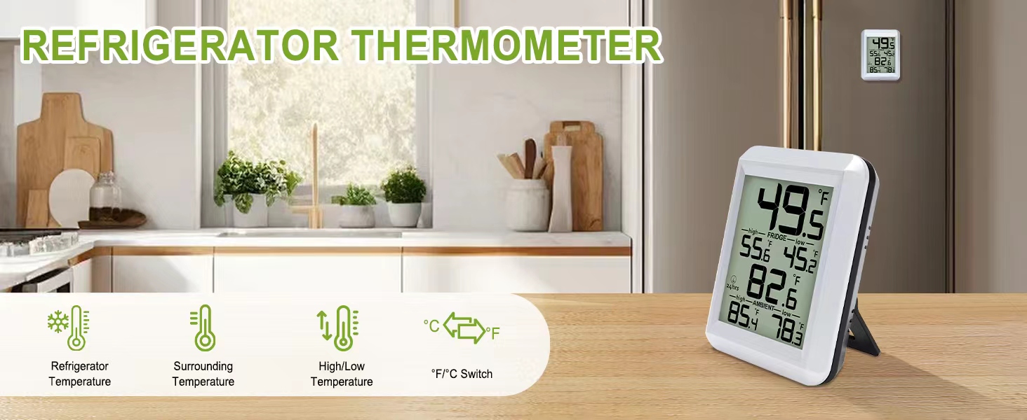 refrigerator thermometer fridge thermometer freezer thermometer thermometer for refrigerator