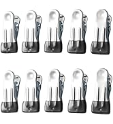10Pcs ?Black Leather Craft Sewing Knitting Clips Home Office Supply Stainless Steel Leather Secur...