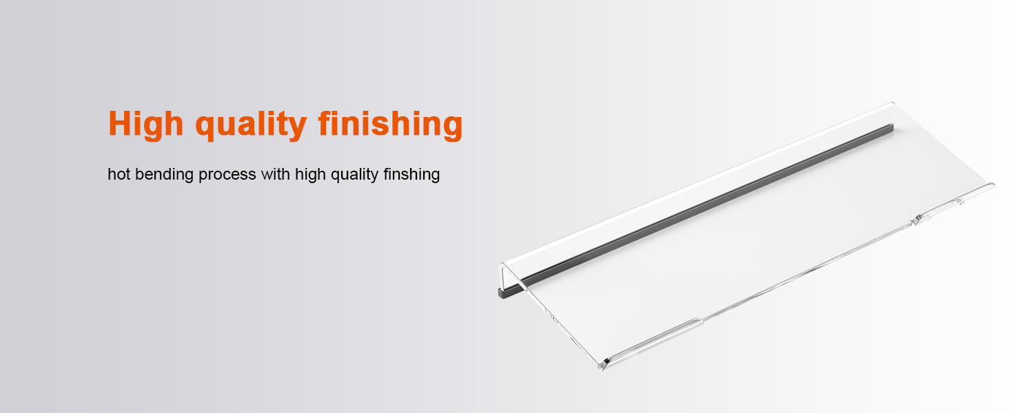 clear acrylic keyboard holder