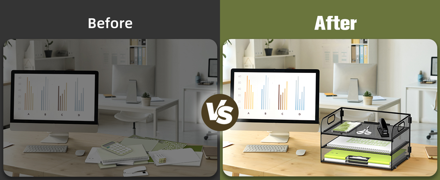 3-tier desk organizer vs