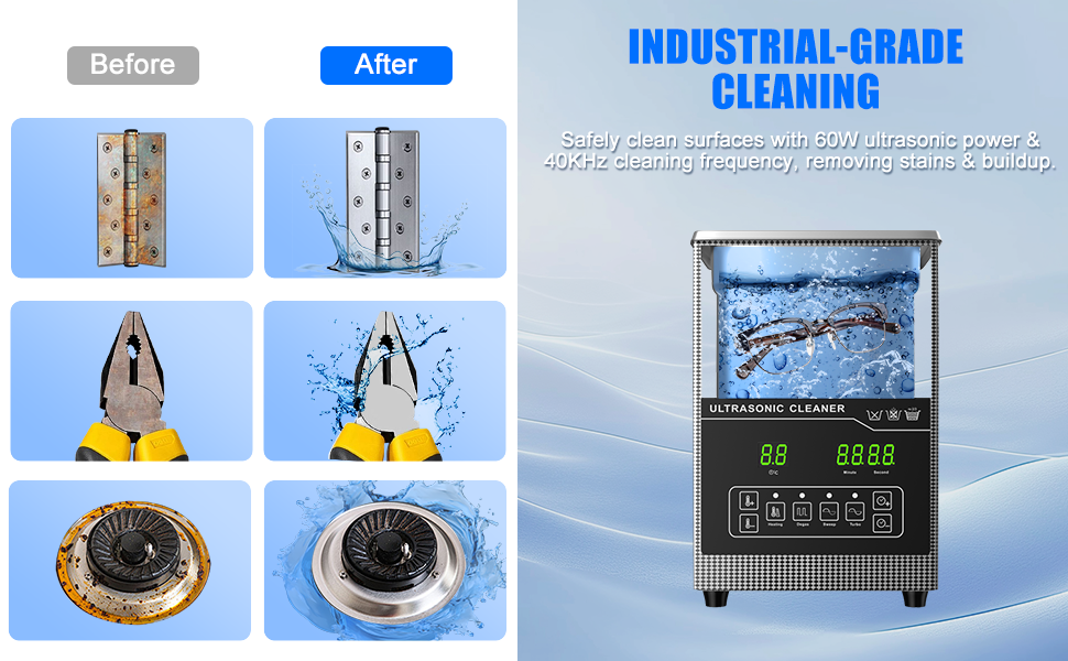 Ultrasonic Cleaner with Heater