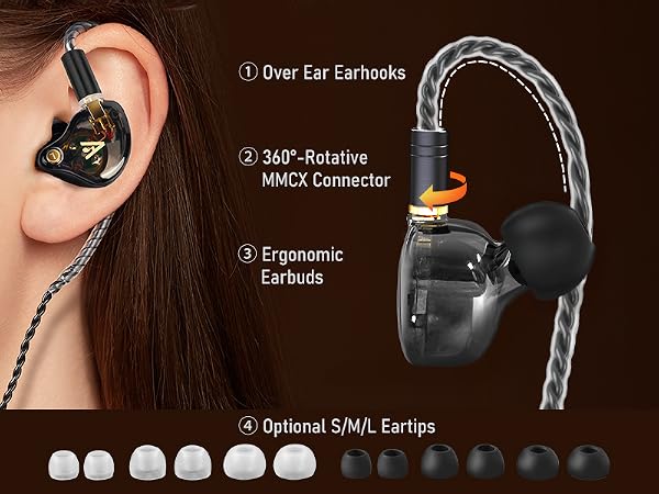 Audiovance Vibes 202_HiFi Wired Earbuds