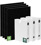 HPA300 HEPA Filter Replacement for Honeywell Air Purifier HPA300 Series,3 True HEPA Filter R and ...