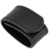 TACNEX Genuine Leather Belt Keeper 1 3/8" - 1 1/2" Wide Men's Belt Loop Stays Dress Belt End Hold...