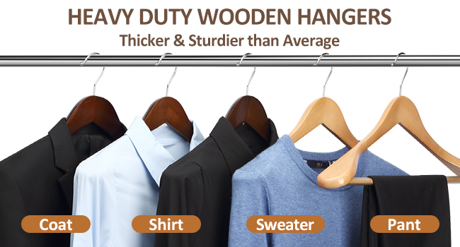wooden hangers