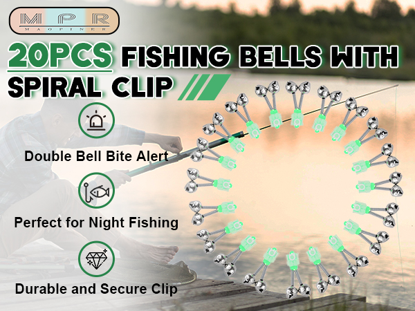 Double Bell Bite Alarms for Rods