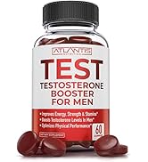 Testosterone Booster For Men Gummies - Male Enhancement, Boosts Energy, & Optimizes Physical Perf...