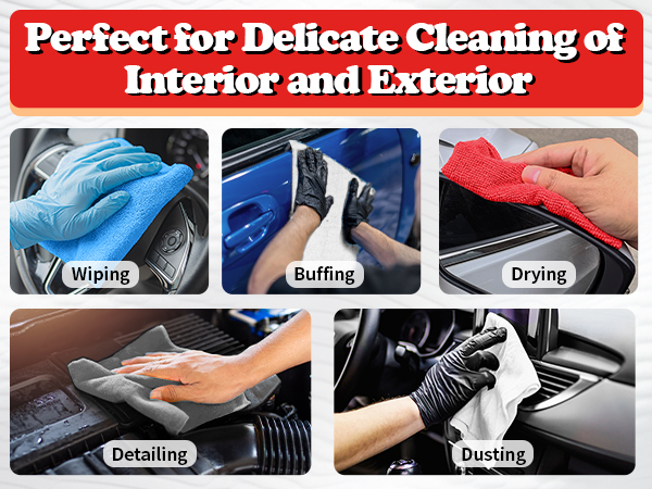 cleaning rags