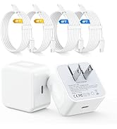 Otovoda 40W Type C Charger Fast Charging for iPhone 17 16 15, USB C Charger Block Foldable Plug U...