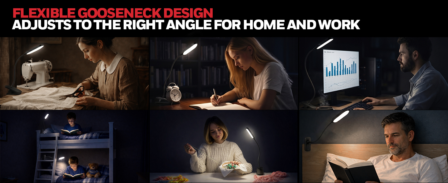 reading light at bedroom