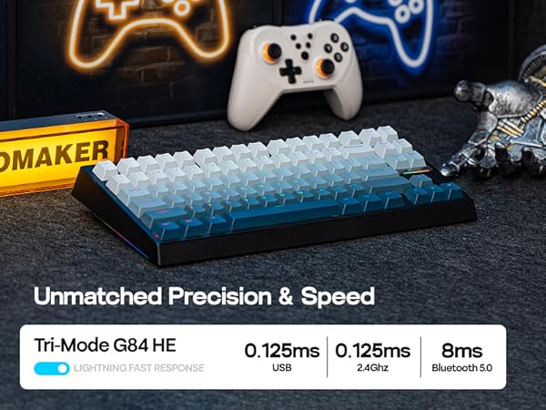 EPOMAKER G84 HE Wireless Gaming Keyboard