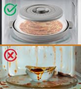 EZMO 2 in 1 Collapsible Microwave Cover, make microwave clean
