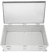 Zulkit Junction Box ABS Plastic Waterproof IP65 Electrical Boxes Hinged Shell Outdoor Universal P...
