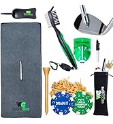 Wedge Guys Golf Bag Accessory Kits Options Include: Towel | Brush | Tees | Groove Sharpener | Bal...