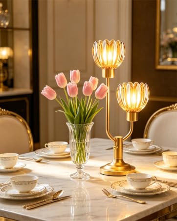 Glass Table Lamp