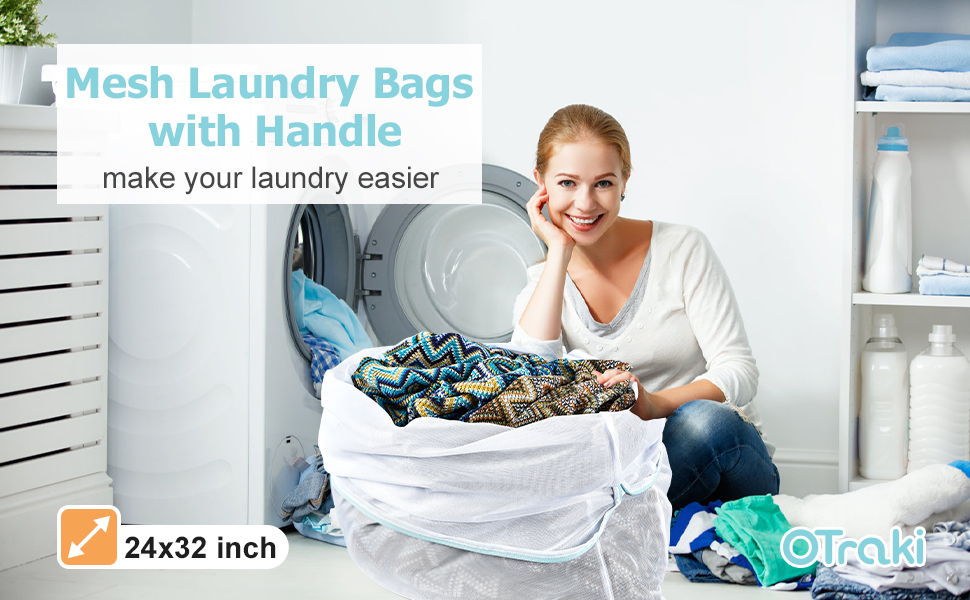 mesh laundry bag large