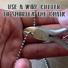 Shorten a ball chain