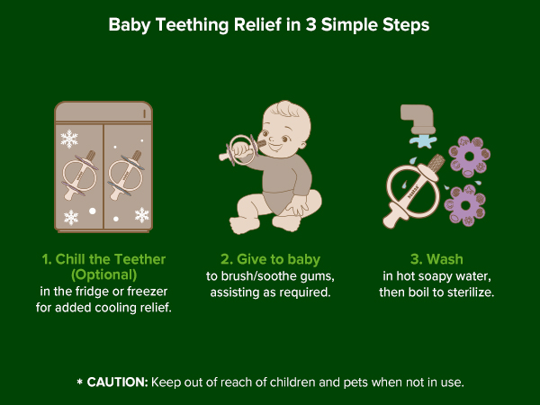 silicone teether