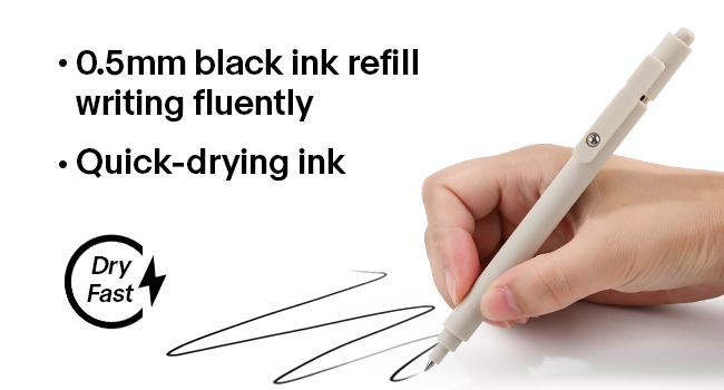 RIANCY Aesthetic Pens Beige Pens