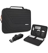 NIDOO 13.3 inch Laptop Sleeve Carrying Case 14 inch Computer Bag Shockproof Hard Shell Protective...