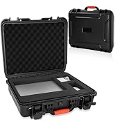 WELIDAY Waterproof Laptop Hard Case for 15.6-17.3 inch Gaming Laptops & Accessories - Heavy Duty ...