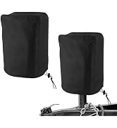 Electric Tongue Jack Cover, 600D Universal RV Trailer Jack Head Cover | Anti-UV Electric Jack Pro...