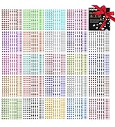 Rhinestone Stickers 4125 PCS, Nicpro Self Adhesive Face Gems Stick on Body Jewels Crystal in 3 Si...