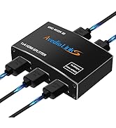 avedio Links 4K@60Hz HDMI Splitter 1 in 4 Out with 4 feet Hdmi Cable, 1x4 HDMI Splitter Duplicate...