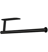 Paper Towel Holder-Under Cabinet Paper Towel Holder for Kitchen,Self-Adhesive or Screws,Wall Moun...