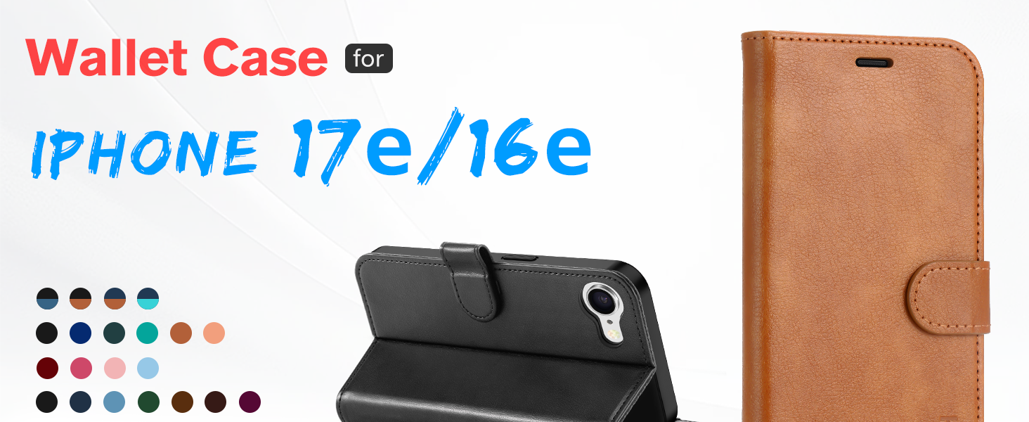 TUCCH Case Wallet for iPhone 16e
