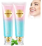 2Pcs Acssart Radiant Niacinamide Intensive Whitening Toothpaste, Niacinamide White Toothpastes, R...