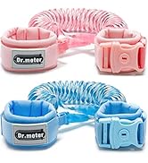 Anti Lost Wrist Link, Dr.meter 2 Pack Toddler Safety Leash with Key Lock, Reflective Child Walkin...