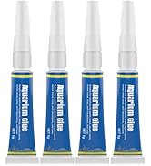 Reef Glue, Clear Coral Glue, Instant Aquarium Glue for Plants and Rocks, Mosses, Coral, Stone, Wo...