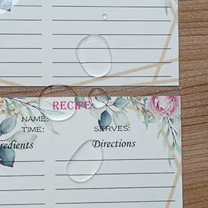 water proof and protect your treasure cards