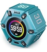 Pomodoro Timer, Magnetic Visual Timer with Flip Countdown, Silent & Alarm, Tools for Anyone, Cube...