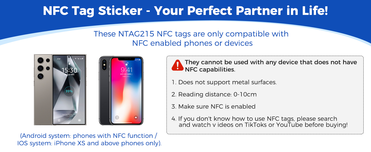 NFC tag sticker