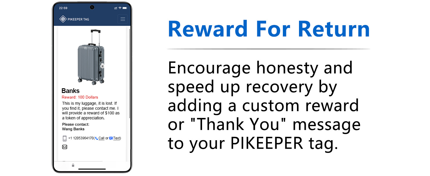 Reward for return