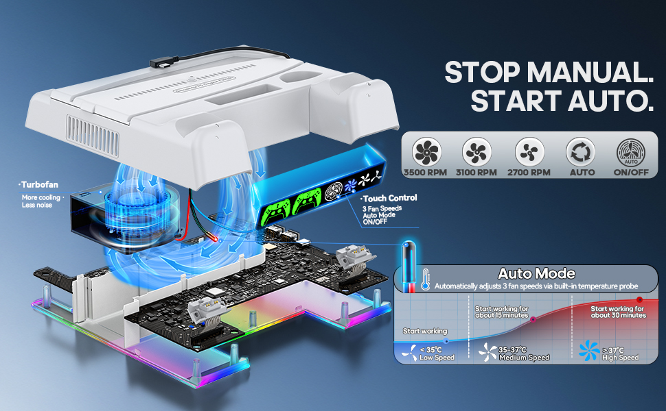 PS5 cooling stand