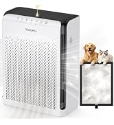 MOOKA Air Purifiers for Home Pets Large Room 2200ft² with ECO Mode, 20dB Ultra-Quiet HEPA Air Fil...