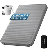 KingCamp Self Inflating Sleeping Pad, R 7.9 Air & Foam Camping Mattress 2 Person, 3