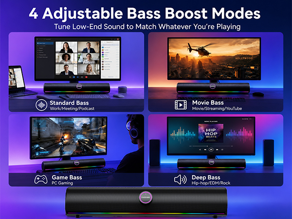 Computer Speakers for Desktop PC