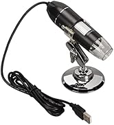 50X to 1600X USB Digital Microscope, Portable Handheld Microscopes with Photo Storage Function US...