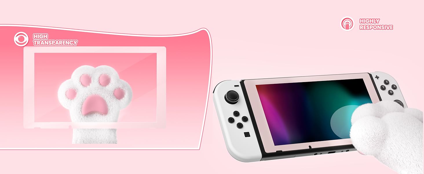 Tempered Glass Screen Protector for Nintendo Switch
