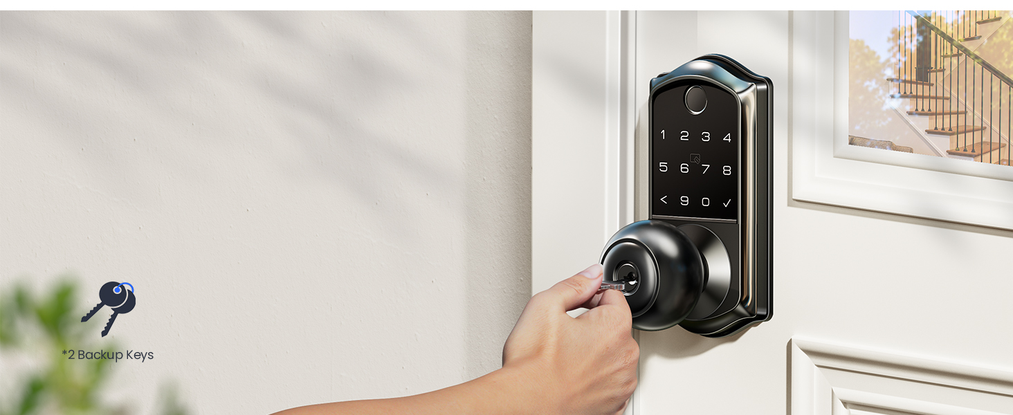keyless entry door lock