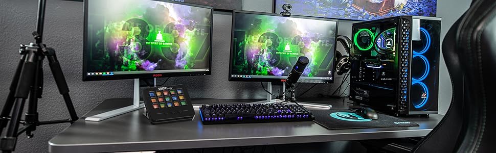 macro keyboard key pad gaming streaming deck stream cronus zen programmable shortcut customized